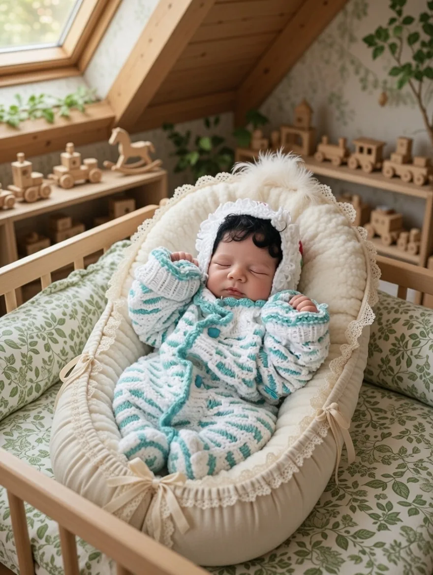 Ukázka úpravy fotografií reborn panenky 74